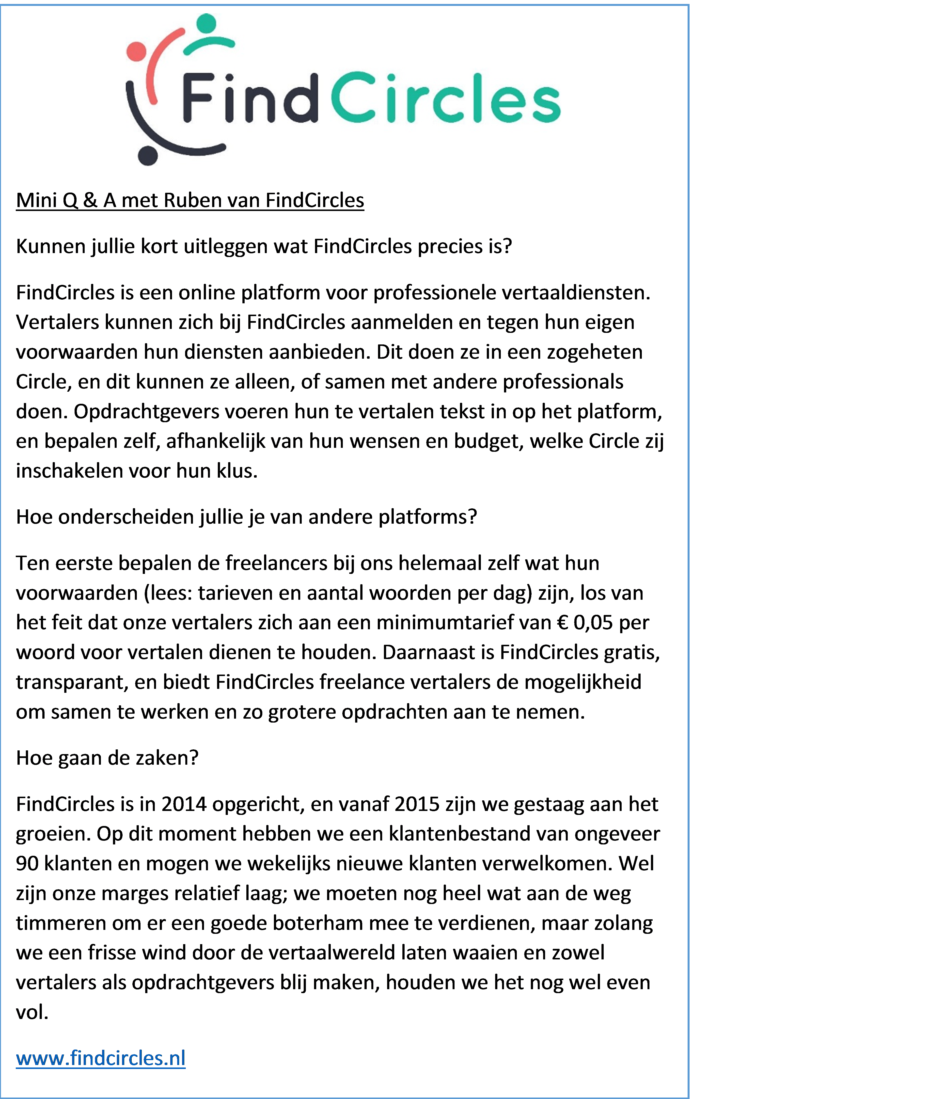 Q &amp; FindCircles