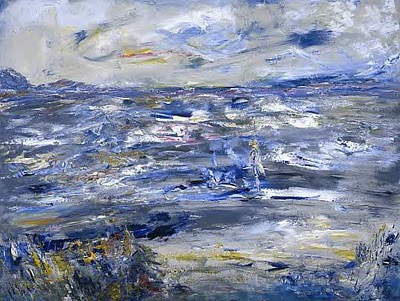JACK BUTLER YEATS, Queen Maeve Walked Upon this strand